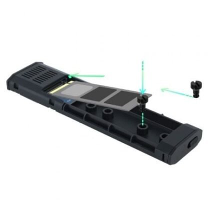 Caja externa para disco ssd m.2 nvme tooq tqe-2223b/ usb 3.2/ sin tornillos - Imagen 4