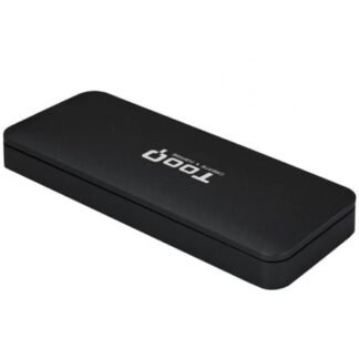 Caja externa para disco ssd m.2 nvme tooq tqe-2280b/ usb 3.1/ sin tornillos