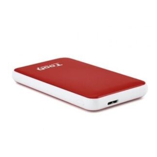 Caja externa para disco duro de 2.5" tooq tqe-2528r/ usb 3.1/ sin tornillos