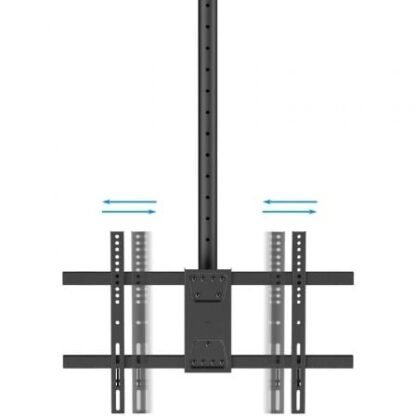 Soporte de techo giratorio/ inclinable/ nivelable tooq lpce2286tsli-xl-b para 2 tv de 43-86"/ hasta 100kg - Imagen 3