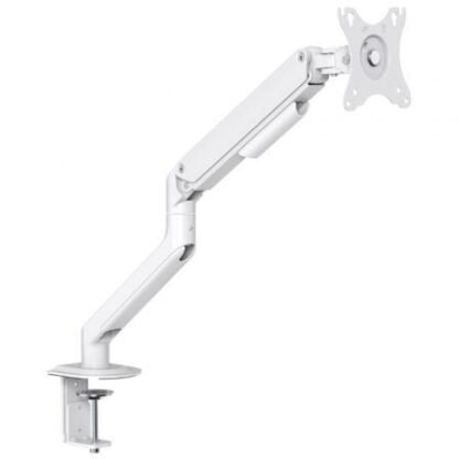 Soporte de mesa para monitor tooq db4032tnr-w/ giratorio/ inclinable/ hasta 9kg
