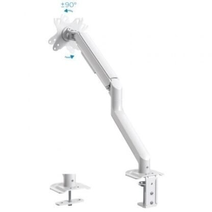 Soporte de mesa para monitor tooq db4032tnr-w/ giratorio/ inclinable/ hasta 9kg - Imagen 4