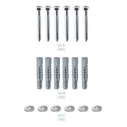 Soporte de pared fijo inclinable tooq lp42100t-b para tv de 60-100"/ hasta 75kg - Imagen 5