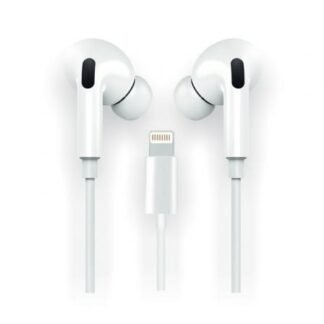 Auriculares intrauditivos tech one tech eartech hop tec1202/ con micrófono/ lightning/ blancos
