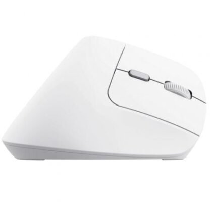 Ratón vertical inalámbrico trust bayo ii/ batería recargable/ hasta 2400 dpi/ blanco - Imagen 4