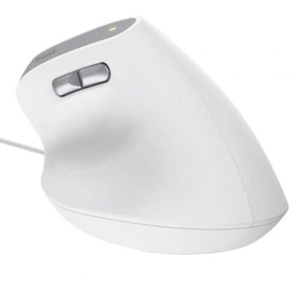 Ratón vertical trust bayo ii/ hasta 2400 dpi/ blanco - Imagen 5