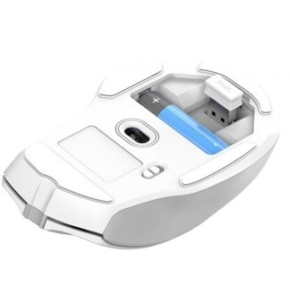 Ratón inalámbrico trust nito silent/ hasta 2200 dpi/ blanco - Imagen 4