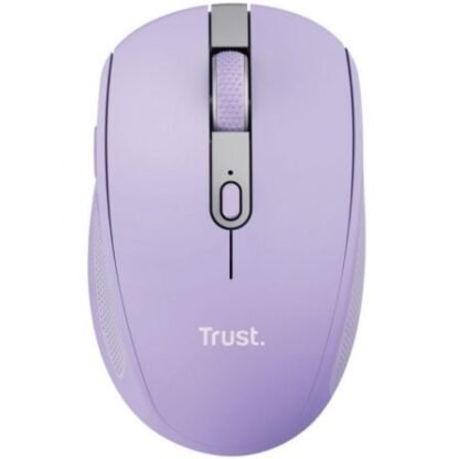 Ratón inalámbrico por bluetooth trust ozaa compact wireless/ batería recargable/ hasta 3200 dpi/ morado - Imagen 3