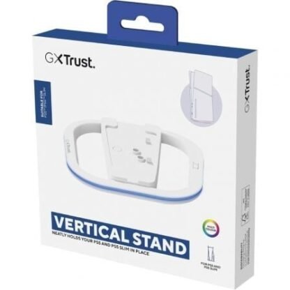 Soporte vertical led para ps5 trust gxt 229/ blanco - Imagen 5