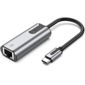Adaptador usb tipo-c - rj45 vention cfnhb/ 1000mbps