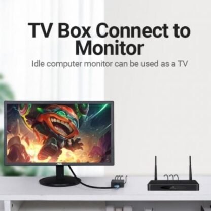 Convertidor rca a hdmi vention aefb0/ rca hembra - hdmi hembra - miniusb hembra - Imagen 5