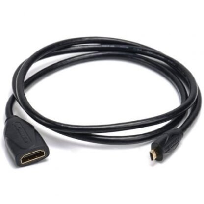 Cable alargador micro hdmi 4k vention abbbf/ micro hdmi macho - hdmi hembra/ 1m/ negro - Imagen 2