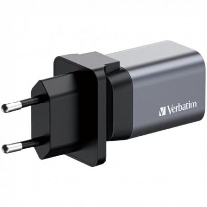 Cargador de pared universal gan para viaje verbatim gnc-35/ 1xusb tipo-c/ 1xusb/ 35w - Imagen 2