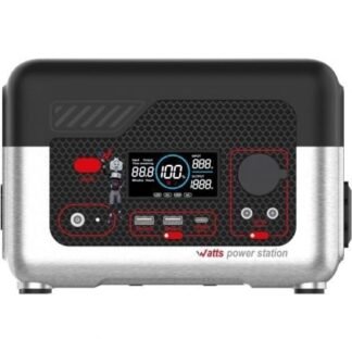 Batería externa/power station portátil wonder wx600/ 72800mah/ 600w