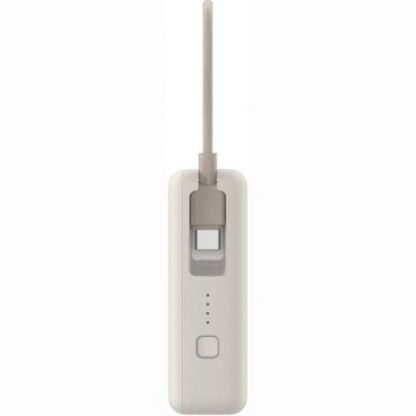 Powerbank 10000mah xiaomi 33w power bank integrated cable/ 33w/ beige - Imagen 2