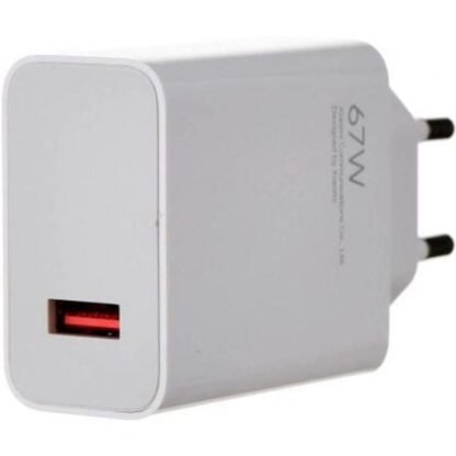 Cargador de pared xiaomi 67w charging combo (type-a)/ 1xusb/ 67w - Imagen 2