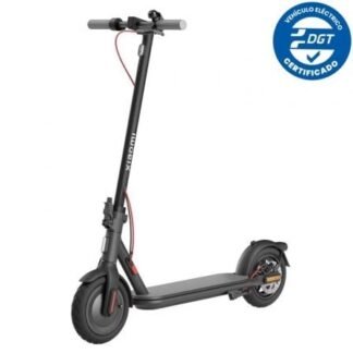 Patinete eléctrico xiaomi electric scooter 4/ motor 600w/ ruedas 10"/ 25km/h/ autonomía 35km/ negro