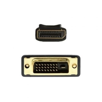 Cable conversor aisens a125-0463/ displayport macho - dvi macho/ hasta 5w/ 2300mbps/ 3m/ negro - Imagen 3