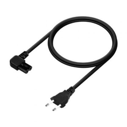 Cable alimentación forma 8 aisens a132-0599/ cee7/16 macho - c7 hembra/ hasta 1500w/ 3m/ negro - Imagen 2