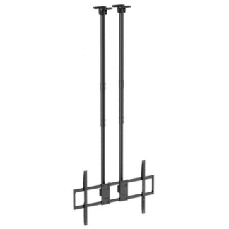 Soporte de techo inclinable/ giratorio/ nivelable aisens ct120tle-395 para tv de 60-120"/ hasta 120kg