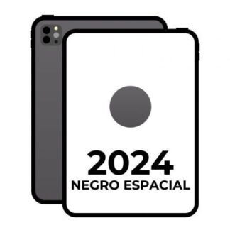 Apple ipad pro 13" 2024 7th wifi/ m4/ 256gb/ negro espacial