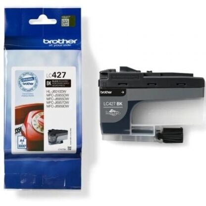 Cartucho de tinta original brother lc-427/ negro - Imagen 2