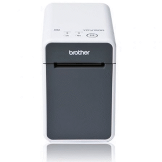 Impresora de etiquetas y tickets brother td-2125nwb/ térmica directa/ ancho etiqueta 63mm/ usb-rs232c-bluetooth/ blanca y negra