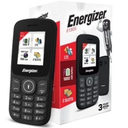 Teléfono móvil energizer e130seu1 para personas mayores/ negro - Imagen 4