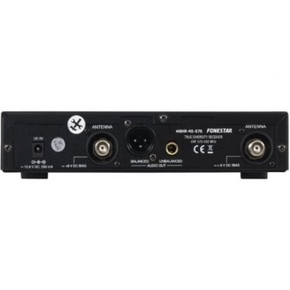 Micrófono inalámbrico de mano uhf msh-887-570/ incluye receptor - Imagen 2