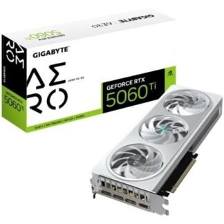 Tarjeta gráfica gigabyte geforce rtx 5060 ti aero oc/ 8gb gddr7