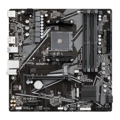 Placa base gigabyte b550m k socket am4/ micro atx - Imagen 2