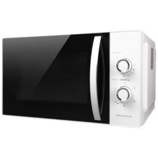 Microondas grunkel mwg-25ma/ 800w/ capacidad 25l/ función grill/ blanco