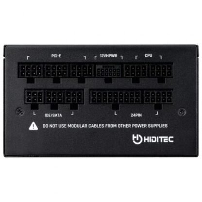 Fuente de alimentación hiditec gdx750 v2/ 750w/ ventilador 14cm/ atx 3.0/ pcie 5.0/ 80 plus gold - Imagen 4