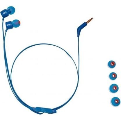 Auriculares intrauditivos jbl tune 110/ con micrófono/ jack 3.5/ azules - Imagen 3
