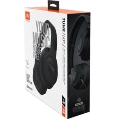 Auriculares inalámbricos jbl tune 760nc/ con micrófono/ bluetooth/ negros - Imagen 5