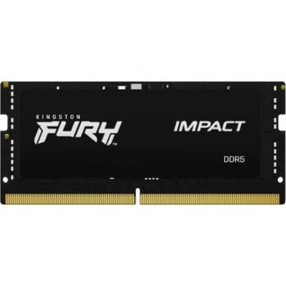 Memoria ram kingston fury impact 32gb/ ddr5/ 5600mhz/ 1.1v/ cl40/ sodimm