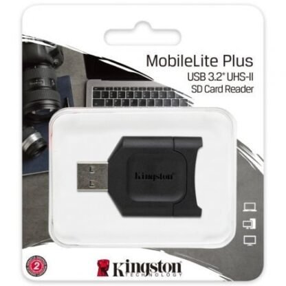 Lector de tarjetas externo kingston mobilelite plus sd/ usb 3.2 - Imagen 3