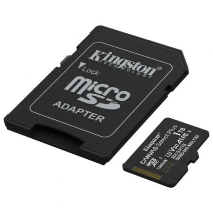 Tarjeta de memoria kingston canvas select plus 1tb microsd xc con adaptador/ clase 10/ 150mbs - Imagen 2