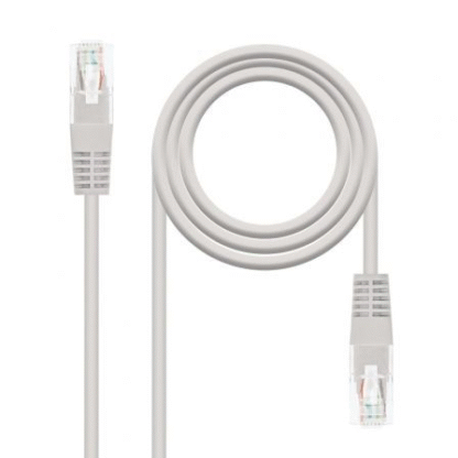 Cable de red rj45 utp nanocable 10.20.0403 cat.6/ 3m/ gris - Imagen 2