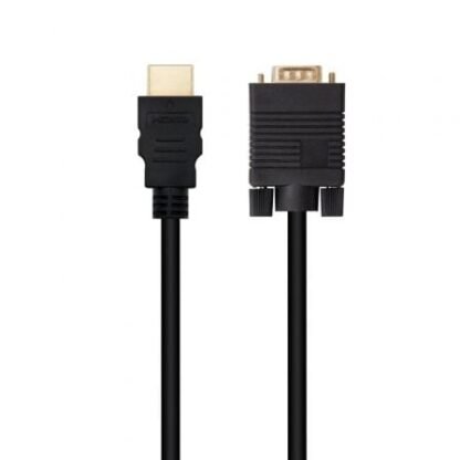 Cable conversor nanocable 10.15.4348/ hdmi macho - vga macho/ 1.8m/ negro - Imagen 2