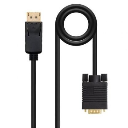 Cable conversor nanocable 10.15.4401/ displayport macho - vga macho/ 1m/ negro - Imagen 2