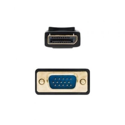 Cable conversor nanocable 10.15.4401/ displayport macho - vga macho/ 1m/ negro - Imagen 3