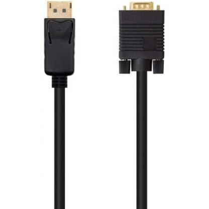 Cable conversor nanocable 10.15.4402/ displayport macho - vga macho/ 2m/ negro - Imagen 2
