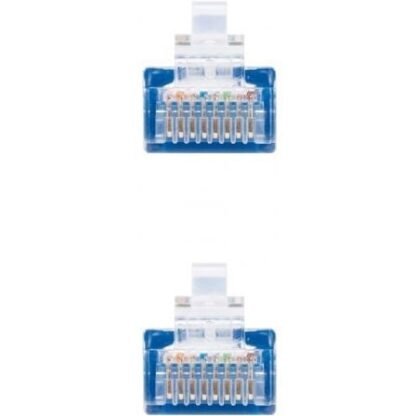 Cable de red rj45 utp nanocable 10.20.0400-bl cat.6/ 50cm/ azul - Imagen 3