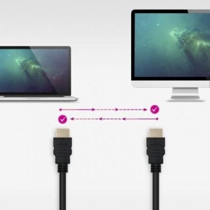 Cable hdmi 1.4 nanocable 10.15.1700/ hdmi macho - hdmi macho/ 1m/ negro - Imagen 4