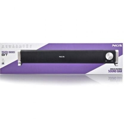 Barra de sonido con bluetooth ngs subway/ 40w/ 2.0/ negra - Imagen 5