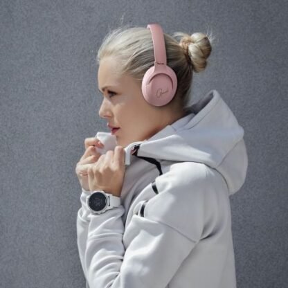 Auriculares inalámbricos ngs artica greed/ con micrófono/ bluetooth/ rosas - Imagen 5