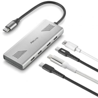 Hub usb tipo-c ngs wonder4-c/ 4xusb tipo-c - Imagen 3