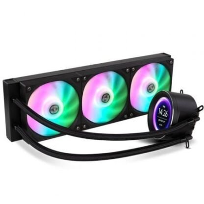 Sistema de refrigeración líquida nox x-360 lcd/ negro - Imagen 2