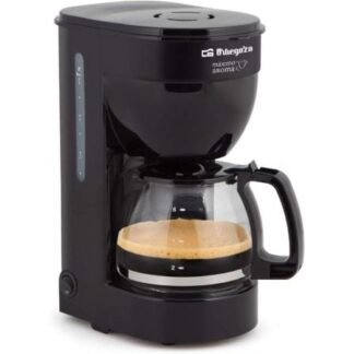 Cafetera de goteo orbegozo cg 4014/ 6 tazas/ negra